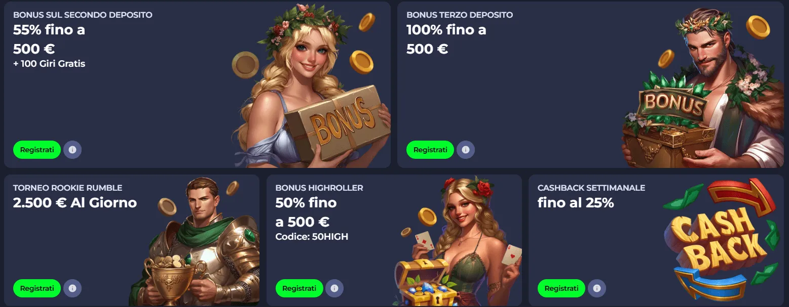 Bonus Fridayroll Casino